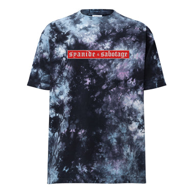 Syanide & Sabotage Oversized Tie-Die — Syanide & Sabotage, Tactical Streetwear & Veteran Tattoo Lifestyle Apparel | Custom Graphic Image 1