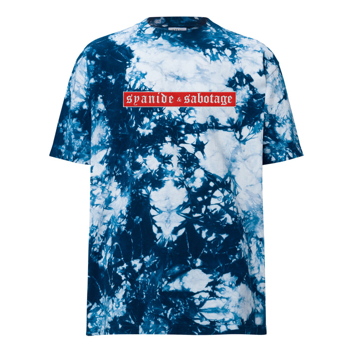 Syanide & Sabotage Oversized Tie-Die — Syanide & Sabotage, Tactical Streetwear & Veteran Tattoo Lifestyle Apparel | Custom Graphic Image 3