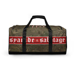 Twisted Multi Cam McDuffle bag — Syanide & Sabotage, Tactical Streetwear & Veteran Tattoo Lifestyle Apparel | Custom Graphic Image 4