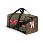 Twisted Multi Cam McDuffle bag — Syanide & Sabotage, Tactical Streetwear & Veteran Tattoo Lifestyle Apparel | Custom Graphic Image 3