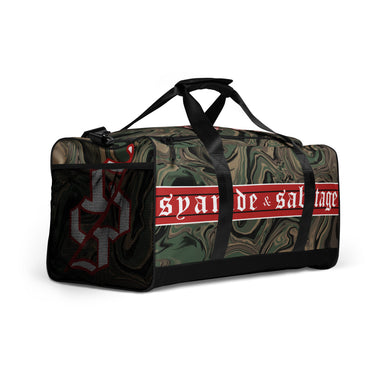 Trippin on M81 McDuffle bag — Syanide & Sabotage, Tactical Streetwear & Veteran Tattoo Lifestyle Apparel | Custom Graphic Image 2