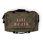 Twisted Multi Cam McDuffle bag — Syanide & Sabotage, Tactical Streetwear & Veteran Tattoo Lifestyle Apparel | Custom Graphic Image 9