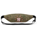 Twisted Multi Cam Fanny Pack — Syanide & Sabotage, Tactical Streetwear & Veteran Tattoo Lifestyle Apparel | Custom Graphic Image 4