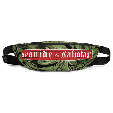 Tiger Trippin Fanny Pack — Syanide & Sabotage, Tactical Streetwear & Veteran Tattoo Lifestyle Apparel | Custom Graphic Image 1
