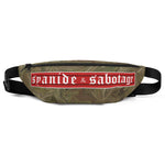 Twisted Multi Cam Fanny Pack — Syanide & Sabotage, Tactical Streetwear & Veteran Tattoo Lifestyle Apparel | Custom Graphic Image 1