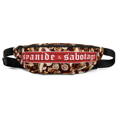 9MM Fanny Pack — Syanide & Sabotage, Tactical Streetwear & Veteran Tattoo Lifestyle Apparel | Custom Graphic Image 1