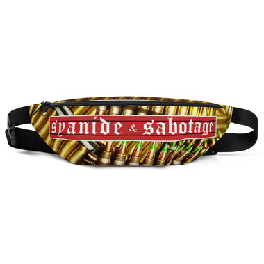 Green Tip Fanny Pack — Syanide & Sabotage, Tactical Streetwear & Veteran Tattoo Lifestyle Apparel | Custom Graphic Image 1