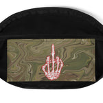 Twisted Multi Cam Fanny Pack — Syanide & Sabotage, Tactical Streetwear & Veteran Tattoo Lifestyle Apparel | Custom Graphic Image 6