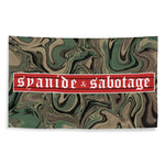 Trippin on M81 Flag — Syanide & Sabotage, Tactical Streetwear & Veteran Tattoo Lifestyle Apparel | Custom Graphic Image 1