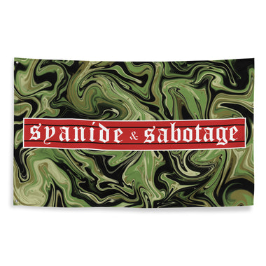 Tiger Trippin Flag — Syanide & Sabotage, Tactical Streetwear & Veteran Tattoo Lifestyle Apparel | Custom Graphic Image 1