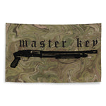 Twisted Multi Cam Master KeyFlag — Syanide & Sabotage, Tactical Streetwear & Veteran Tattoo Lifestyle Apparel | Custom Graphic Image 1