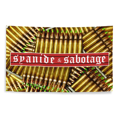 Green Tip Flag — Syanide & Sabotage, Tactical Streetwear & Veteran Tattoo Lifestyle Apparel | Custom Graphic Image 1