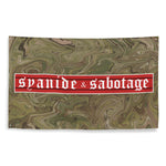 Twisted Multi Cam Flag — Syanide & Sabotage, Tactical Streetwear & Veteran Tattoo Lifestyle Apparel | Custom Graphic Image 1