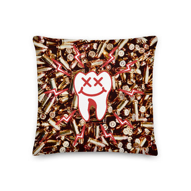9MM Pillow — Syanide & Sabotage, Tactical Streetwear & Veteran Tattoo Lifestyle Apparel | Custom Graphic Image 2