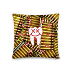 Green Tip Pillow — Syanide & Sabotage, Tactical Streetwear & Veteran Tattoo Lifestyle Apparel | Custom Graphic Image 2