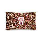9MM Pillow — Syanide & Sabotage, Tactical Streetwear & Veteran Tattoo Lifestyle Apparel | Custom Graphic Image 4
