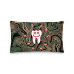 Trippin on M81 Pillow — Syanide & Sabotage, Tactical Streetwear & Veteran Tattoo Lifestyle Apparel | Custom Graphic Image 4