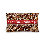 9MM Pillow — Syanide & Sabotage, Tactical Streetwear & Veteran Tattoo Lifestyle Apparel | Custom Graphic Image 3