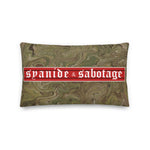 Twisted Multi Cam Pillow — Syanide & Sabotage, Tactical Streetwear & Veteran Tattoo Lifestyle Apparel | Custom Graphic Image 3