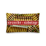 Green Tip Pillow — Syanide & Sabotage, Tactical Streetwear & Veteran Tattoo Lifestyle Apparel | Custom Graphic Image 3