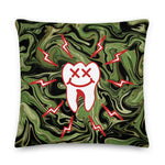 Tiger Trippin Pillow — Syanide & Sabotage, Tactical Streetwear & Veteran Tattoo Lifestyle Apparel | Custom Graphic Image 6