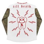 Twisted Mlii-Cam Barb Wire Split — Syanide & Sabotage, Tactical Streetwear & Veteran Tattoo Lifestyle Apparel | Custom Graphic Image 2