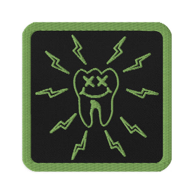 Dead Tooth Patch — Syanide & Sabotage, Tactical Streetwear & Veteran Tattoo Lifestyle Apparel | Custom Graphic Image 1