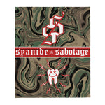 Trippin on M81 Blanket — Syanide & Sabotage, Tactical Streetwear & Veteran Tattoo Lifestyle Apparel | Custom Graphic Image 1