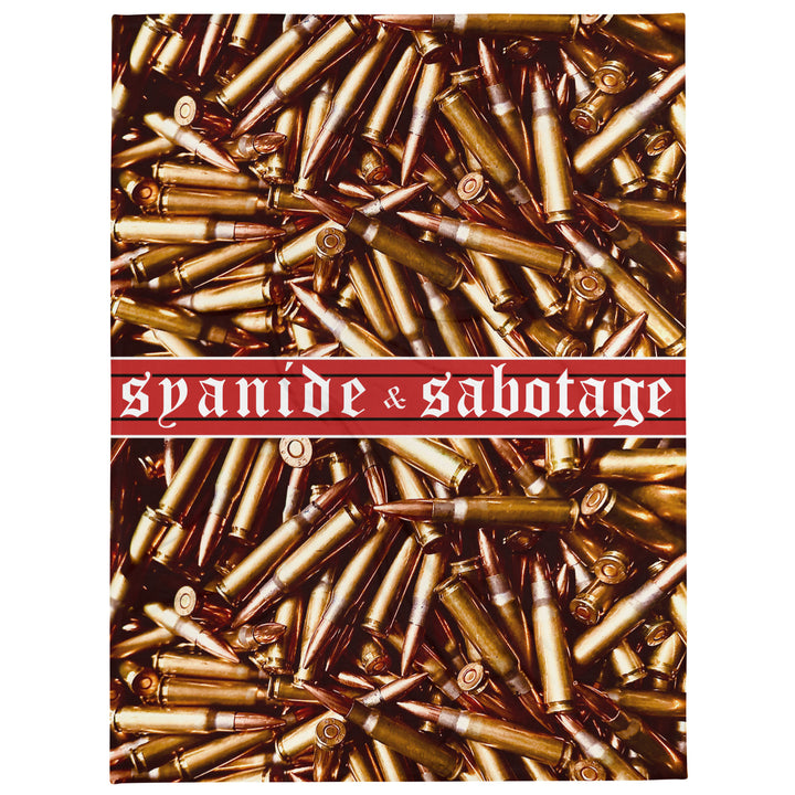 762 Blanket — Syanide & Sabotage, Tactical Streetwear & Veteran Tattoo Lifestyle Apparel | Custom Graphic Image 2