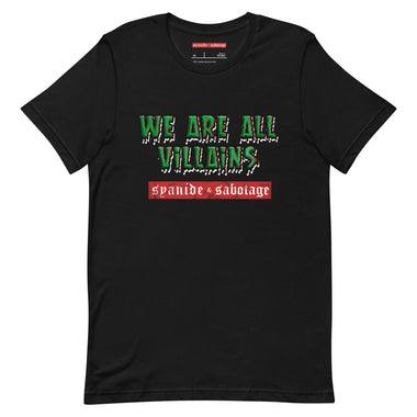 We Are All Villains — Syanide & Sabotage, Tactical Streetwear & Veteran Tattoo Lifestyle Apparel | Custom Graphic Image 1