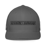 S & S Original Multi-Cam Trucker — Syanide & Sabotage, Tactical Streetwear & Veteran Tattoo Lifestyle Apparel | Custom Graphic Image 2