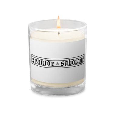 Syanide & Sabotage Candle — Syanide & Sabotage, Tactical Streetwear & Veteran Tattoo Lifestyle Apparel | Custom Graphic Image 1