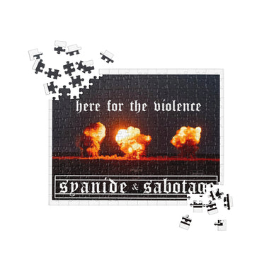 Shock HEAT & Pressure S&S JigSAW — Syanide & Sabotage, Tactical Streetwear & Veteran Tattoo Lifestyle Apparel | Custom Graphic Image 1