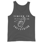 Timing is Everything Tank — Syanide & Sabotage, Tactical Streetwear & Veteran Tattoo Lifestyle Apparel | Custom Graphic Image 2