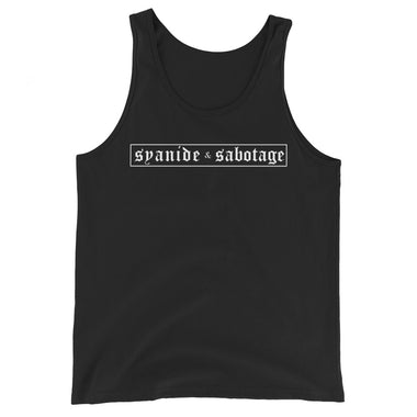 Unisex Tank Top — Syanide & Sabotage, Tactical Streetwear & Veteran Tattoo Lifestyle Apparel | Custom Graphic Image 1