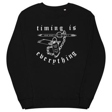Timing is Everything SWEATshirt — Syanide & Sabotage, Tactical Streetwear & Veteran Tattoo Lifestyle Apparel | Custom Graphic Image 1