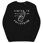 Timing is Everything SWEATshirt — Syanide & Sabotage, Tactical Streetwear & Veteran Tattoo Lifestyle Apparel | Custom Graphic Image 2