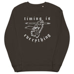 Timing is Everything SWEATshirt — Syanide & Sabotage, Tactical Streetwear & Veteran Tattoo Lifestyle Apparel | Custom Graphic Image 1