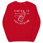 Timing is Everything SWEATshirt — Syanide & Sabotage, Tactical Streetwear & Veteran Tattoo Lifestyle Apparel | Custom Graphic Image 3